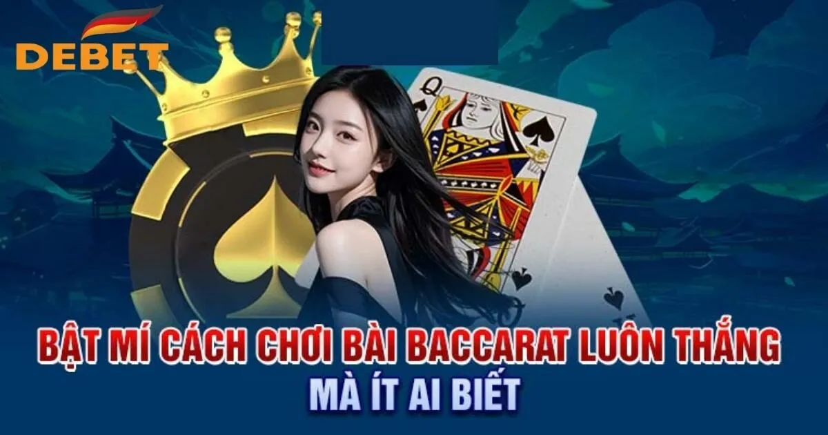 Bật mí cách chơi baccarat bất bại từ cao thủ