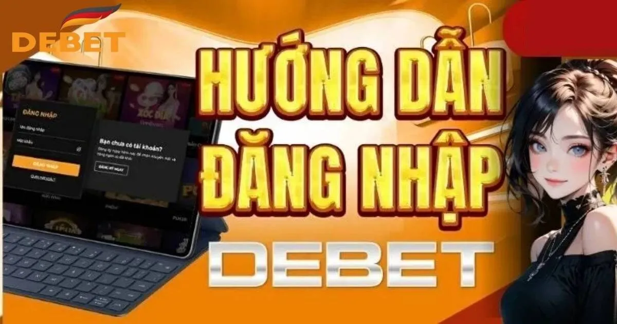 Hướng dẫn cách đăng nhập Debet trong ít phút