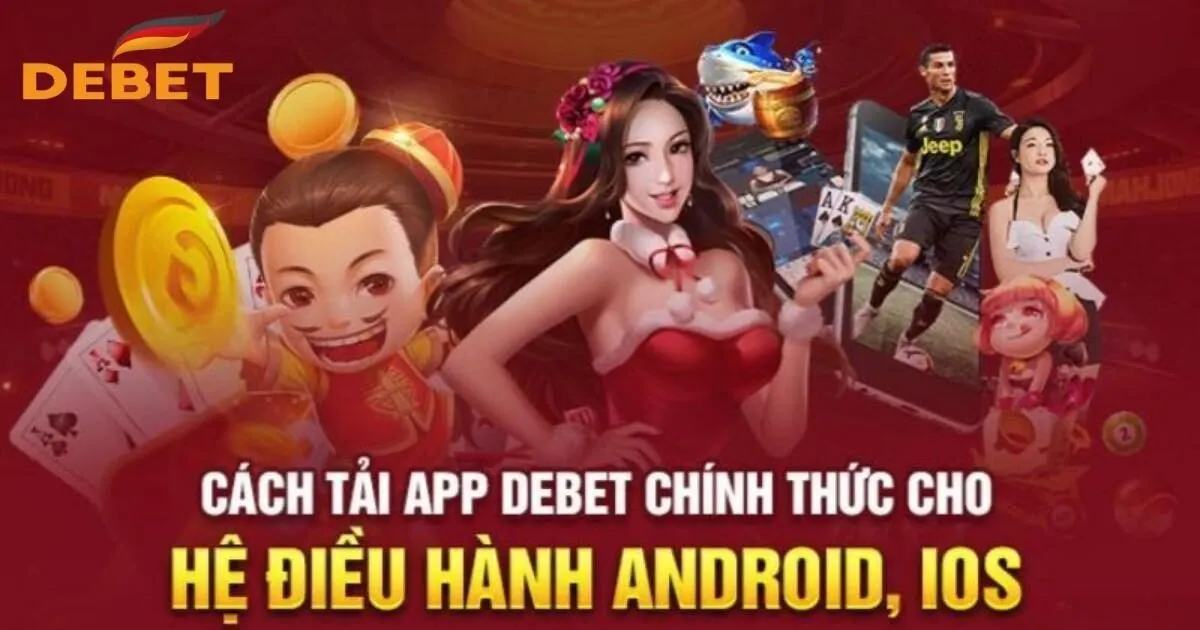 Hướng dẫn tải app Debet về thiết bị điện tử cho tân binh