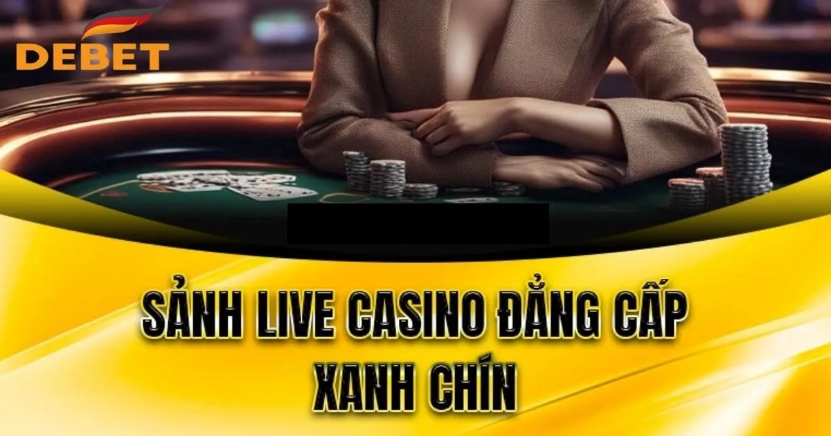 Cập nhật các sảnh cược tại casino Debet